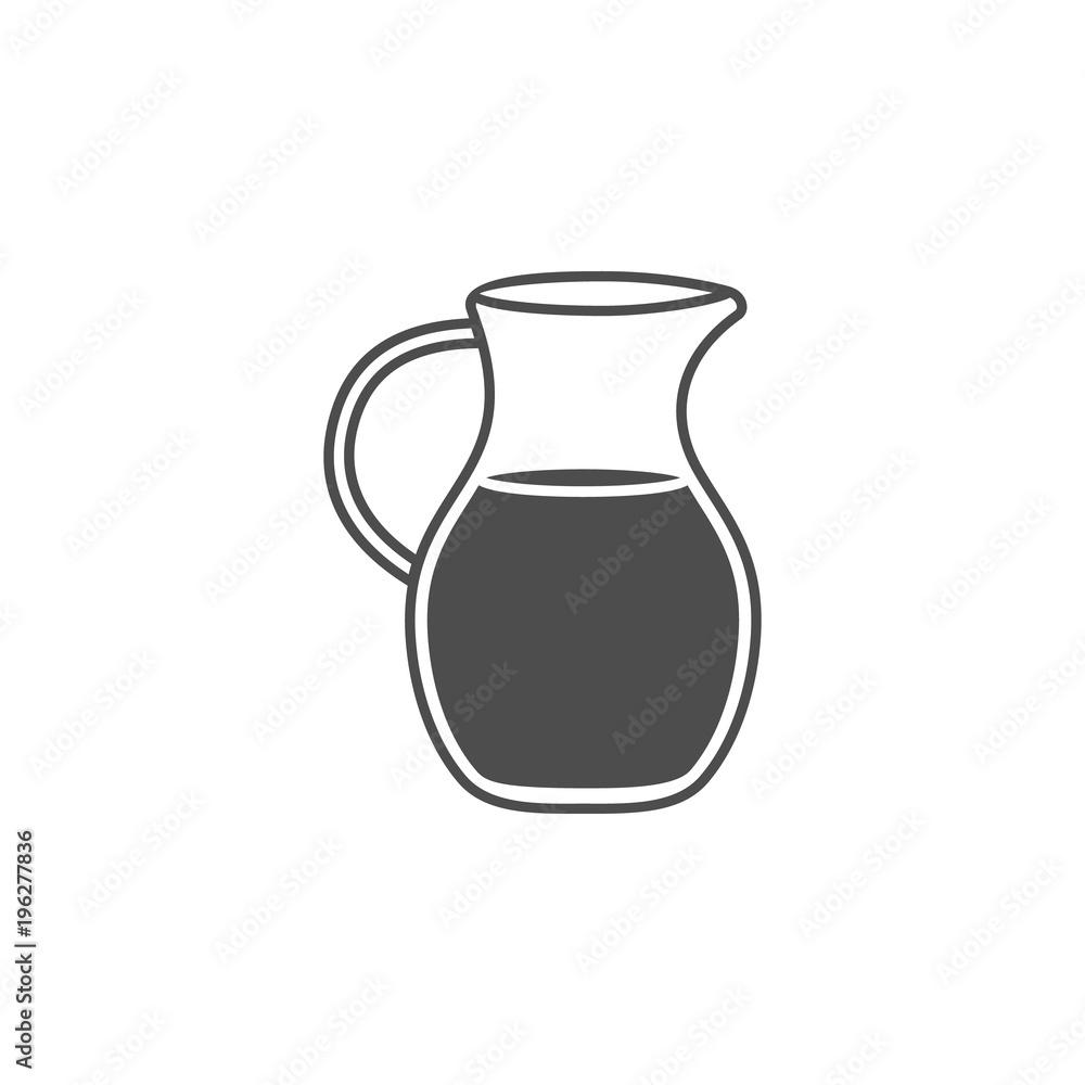 milk in a decanter icon. Element of dairy icon. Premium quality graphic design icon. Signs and symbols collection icon for websites, web design, mobile app milk in a decanter icon. Element of dairy icon. Premium quality graphic design icon. Signs and symbols collection icon for websites, web design, mobile app