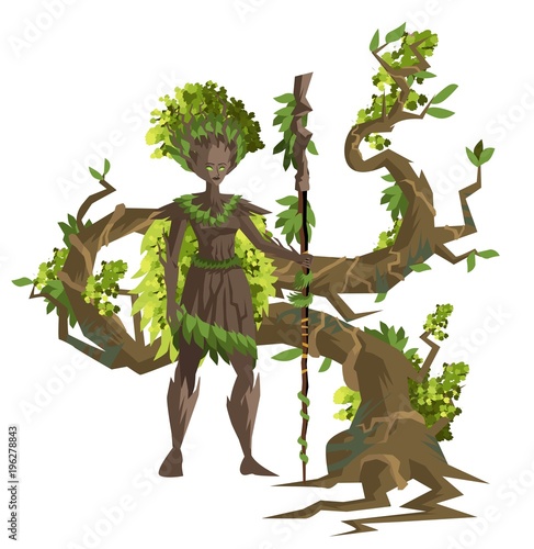 dryad ent magical forest guardian