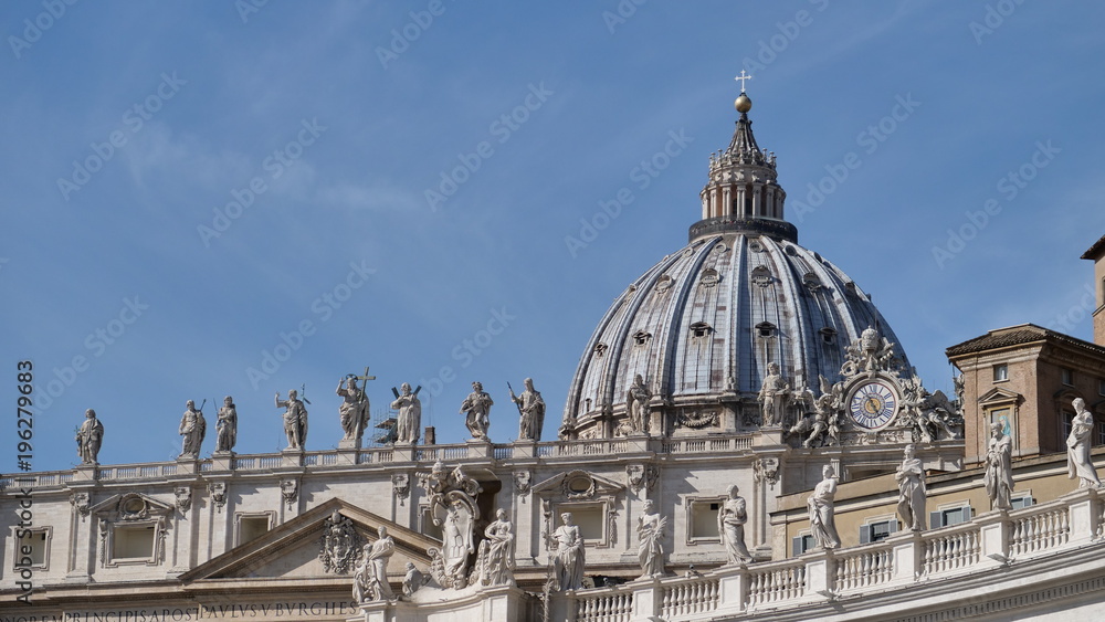Die Kuppel des Petersdoms - Vatikan
