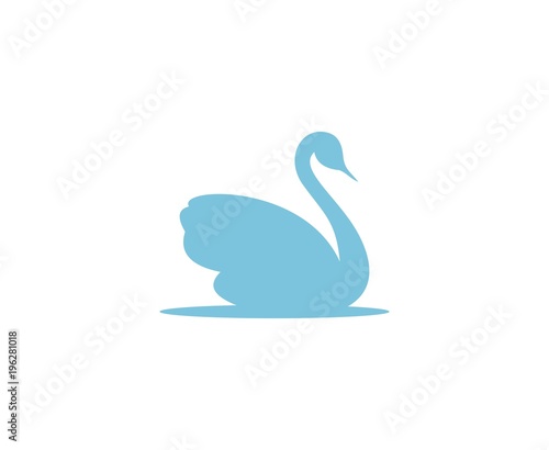 Fototapeta Naklejka Na Ścianę i Meble -  Swan logo