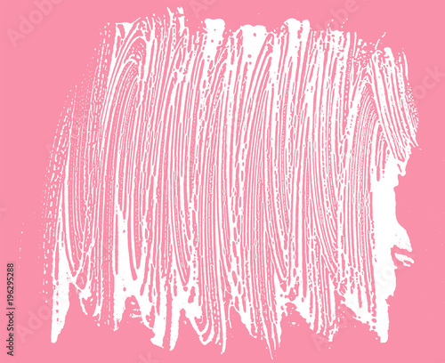Natural soap texture. Alive bright pink foam trace background. Artistic immaculate soap suds. Cleanliness, cleanness, purity concept. Vector illustration.