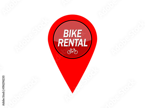 Free Download Red bike location pointer - GFXLoad