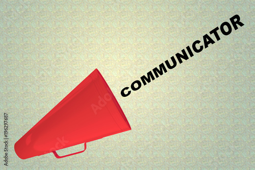 COMMUNICATOR - communication concept photo