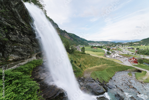 Steinsdalsfossen - waterfalls in Norway