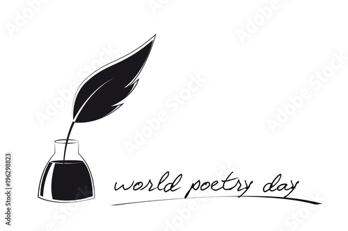 world poetry day feder und tinte