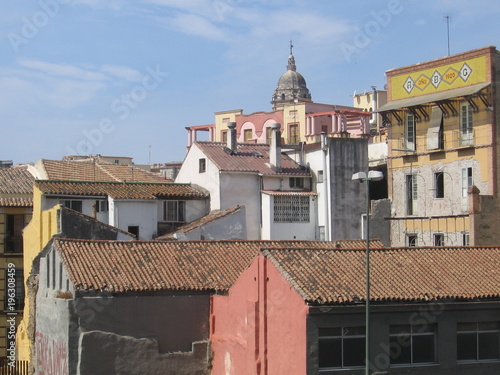 Street scene in Malaga, Spain
