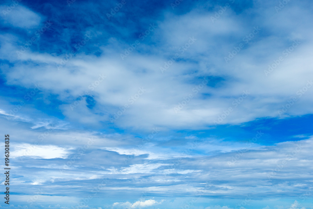 blue sky background with tiny clouds blue sky background with tiny clouds