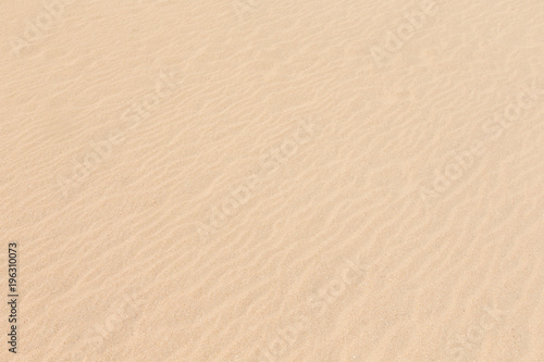 sand pattern of a beach in the summer