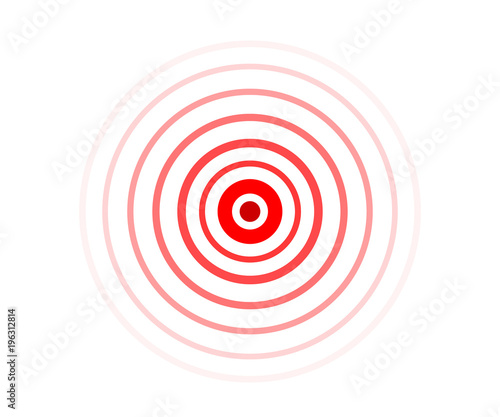 pain circle vector