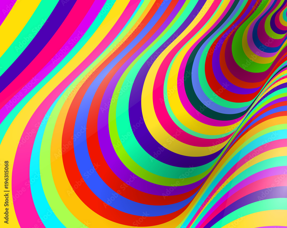 Colorful fluid curved lines background. Colorful fluid curved lines background.