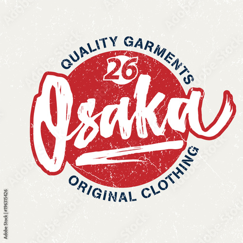 Osaka 26 Original Clothing - Tee Design For Print