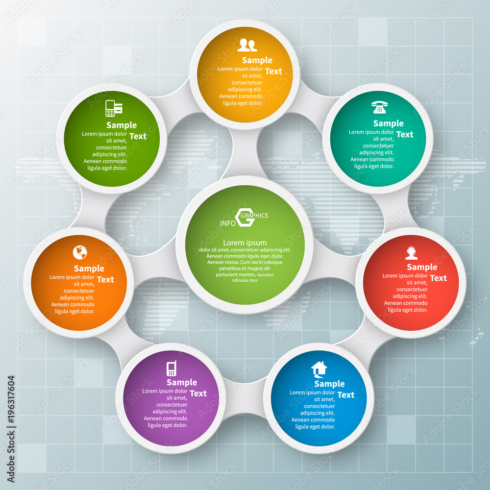 Abstract 3D Paper Infographics Abstract 3D Paper Infographics