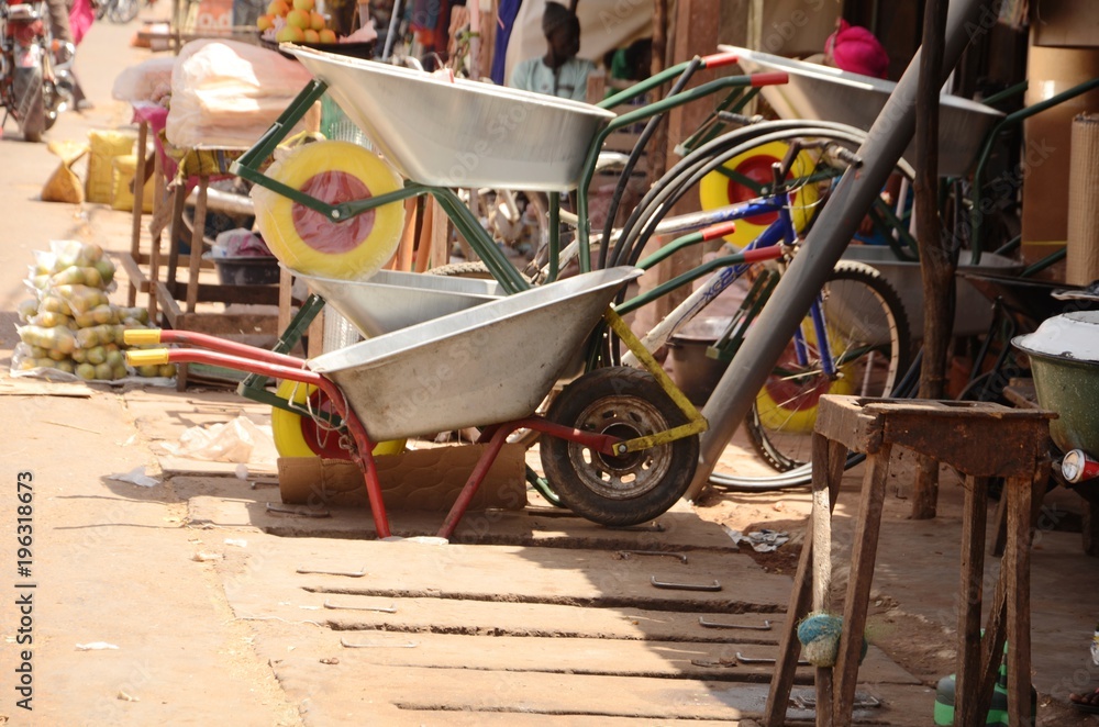 Fototapeta premium Farafenni (Gambie)