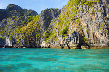 Poster encadré  The island of phi phi leh Krabi, Thailand  © arbalest