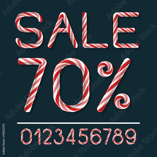 Sale 70 in Candy Cane style