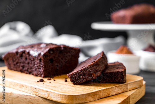 chocolate brownie cake