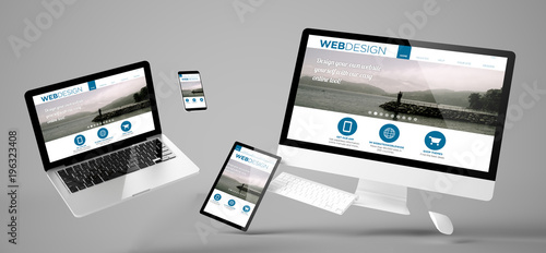 flying devices web design responsive website