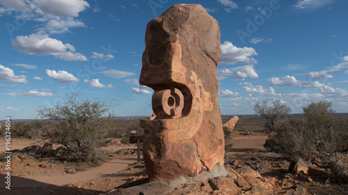 Sculpture at the Living Desert, Broken Hill, NSW