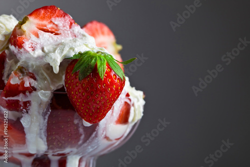  Strawberries and cream.
