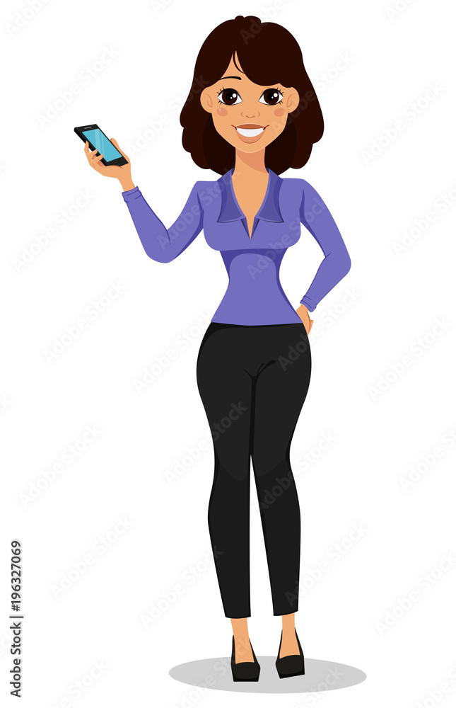 Businesswoman in casual clothes Businesswoman in casual clothes
