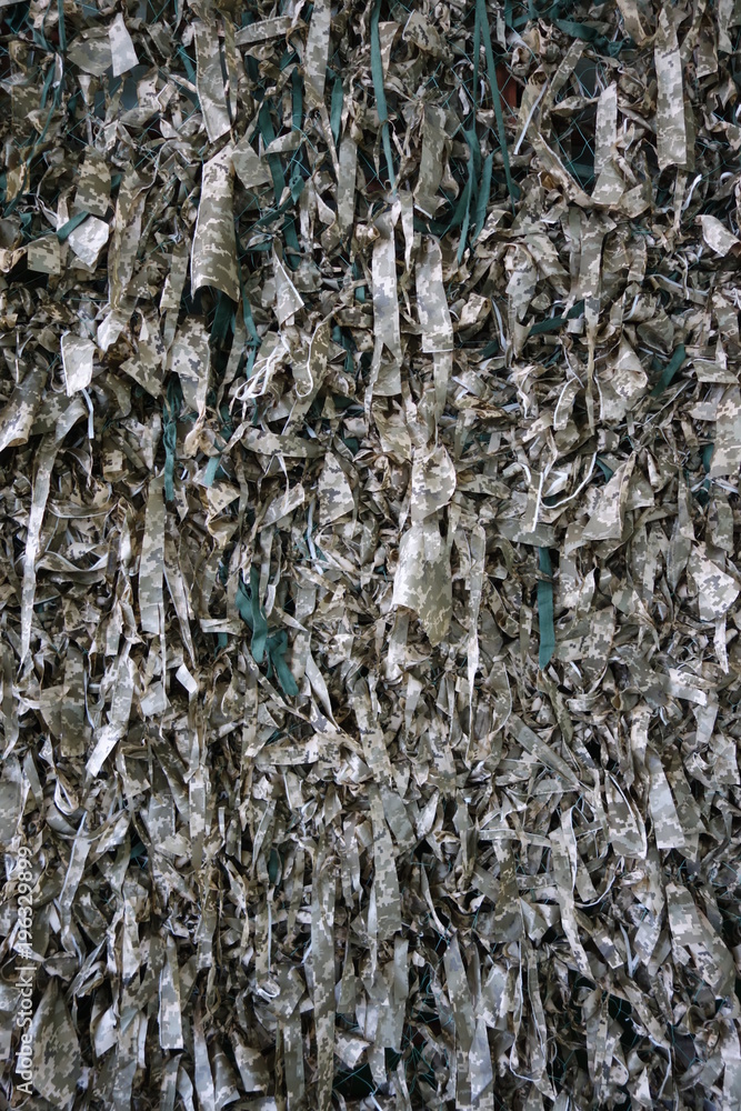 Obraz premium Texture military camouflage nets