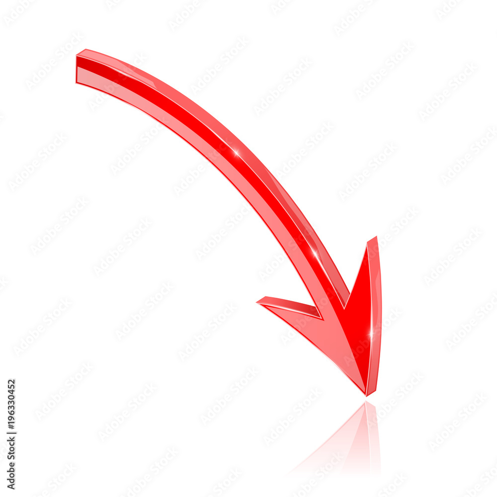 Red 3d arrow Red 3d arrow