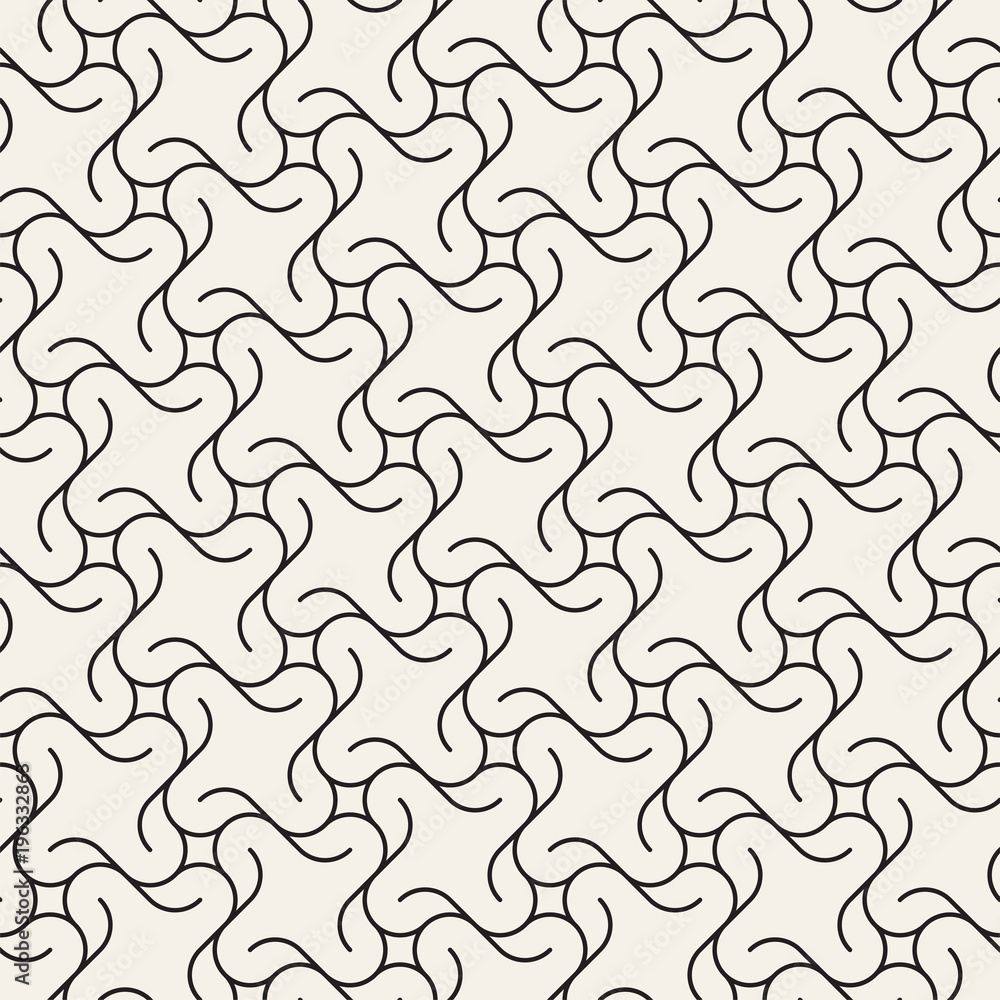 Vector seamless pattern. Modern stylish abstract texture. Repeating geometric tiles Vector seamless pattern. Modern stylish abstract texture. Repeating geometric tiles