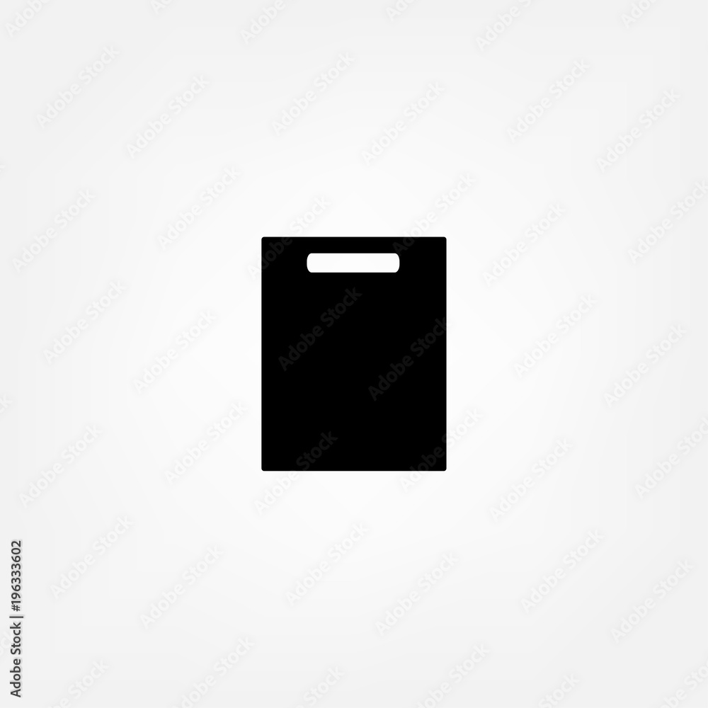 Cutting board in black simple silhouette style icons Cutting board in black simple silhouette style icons