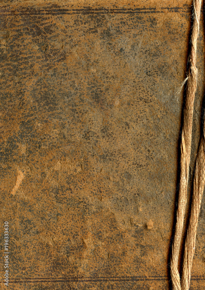Vintage Worn Leather Texture Background - Late 1700s Retro Rustic