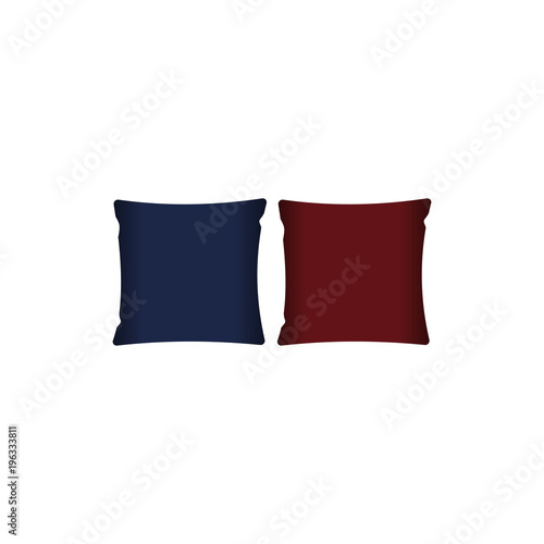 Design cushion (Pillow).Vector pillow.