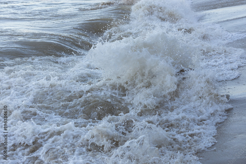 Photograph of sea waves Photograph of sea waves