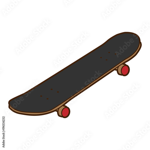 Skateboard Icon Vector Illustration