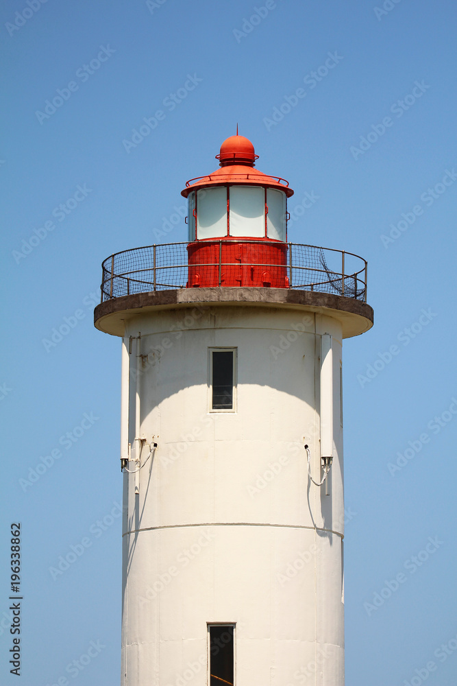 Close-up of lighthouse