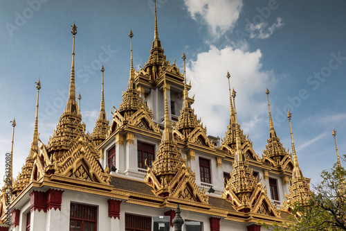  Wat Ratchanatdaram Tempel in Bangkok -  Thailand