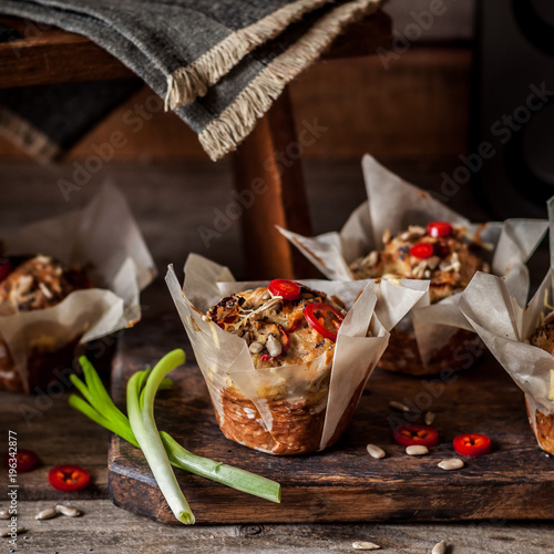 Savoury Potato Muffins