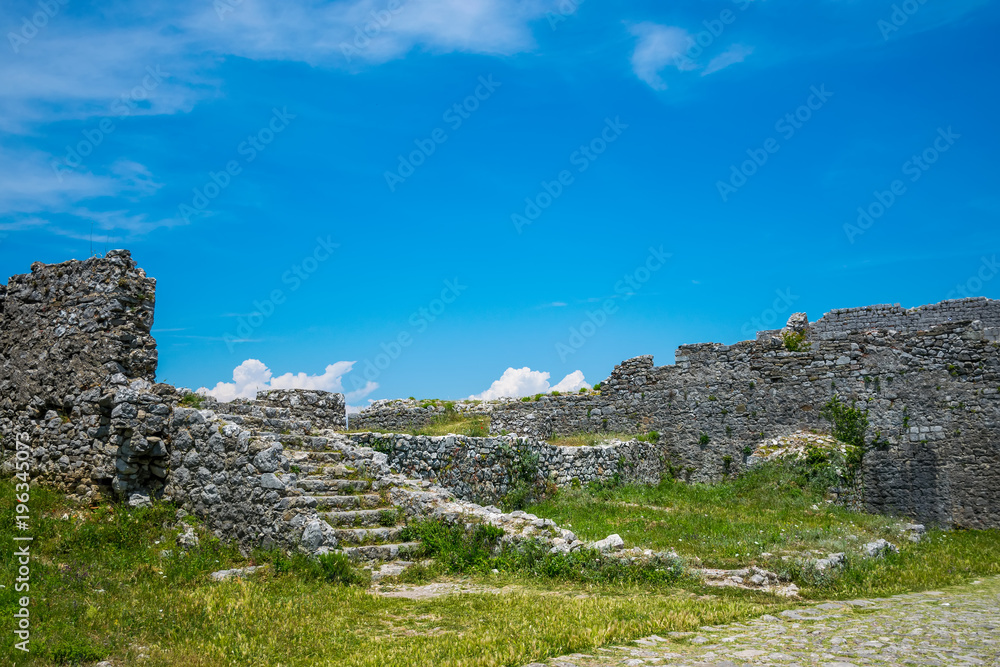 Ancient fortress defended the town of Shkoder in the past.