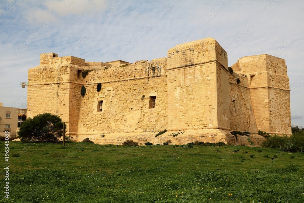 Castle in Marsaskala, Malta