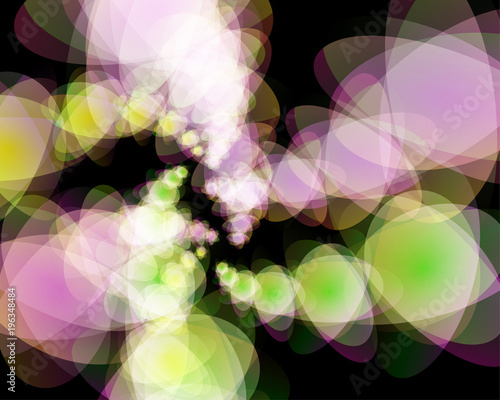 Abstract background composed of simple elements