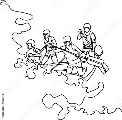 rafting