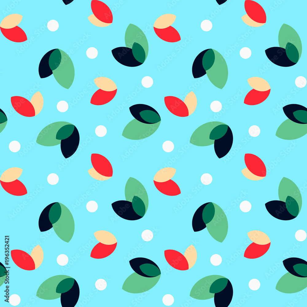 Seamless leaves pattern Seamless leaves pattern