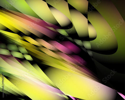 Abstract background composed of simple elements 