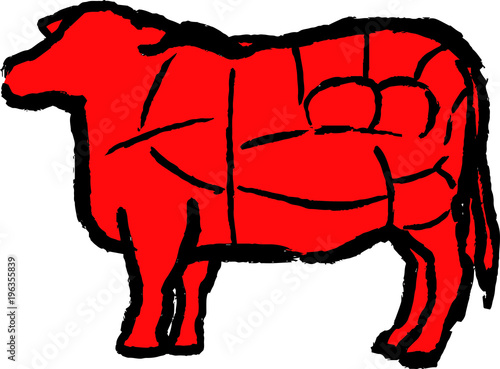 Red Beef part illustration 2
