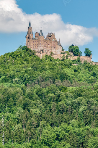Hohenzollern Castle in Baden-Wurttemberg  Germany