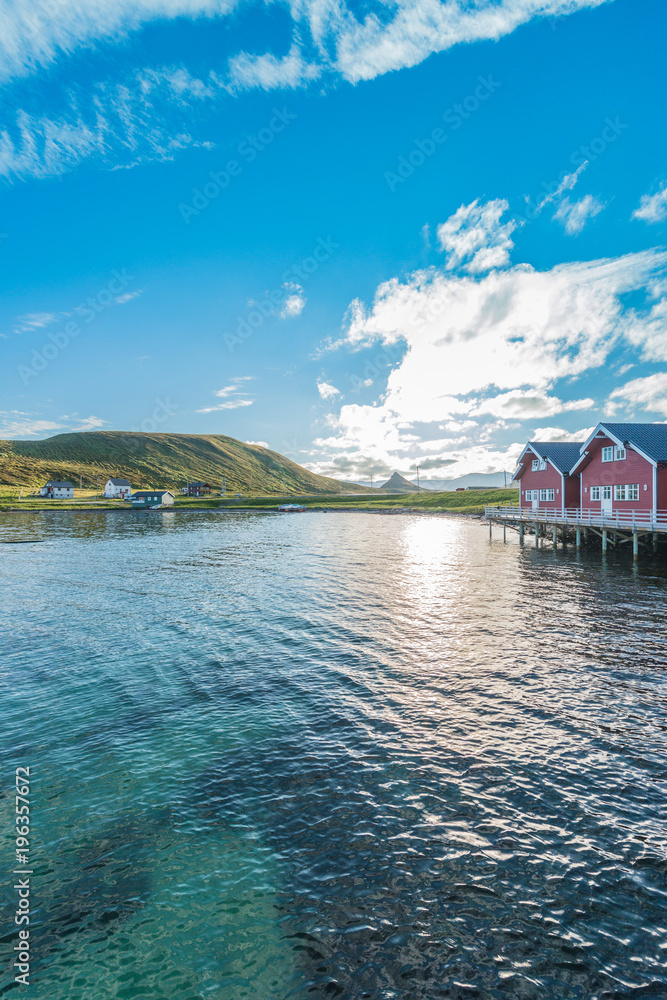Barents Sea in Finnmark, Norway