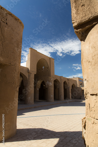 Photography Tarikhaneh Temple Mosque, Damghan, Iran