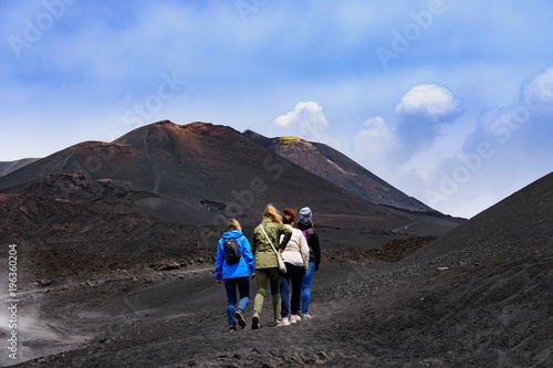 Obraz na płótnie Etna, Sicily w salonie