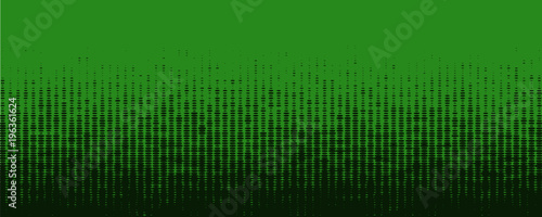 Green Halftone Banner