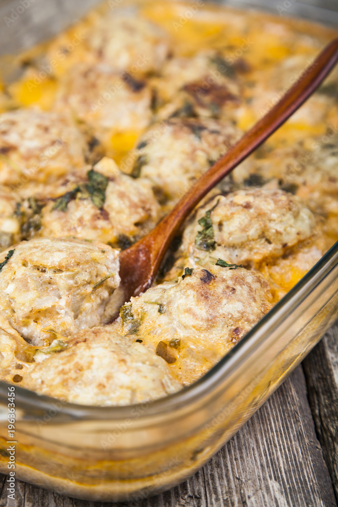Meatballs with rice Meatballs with rice