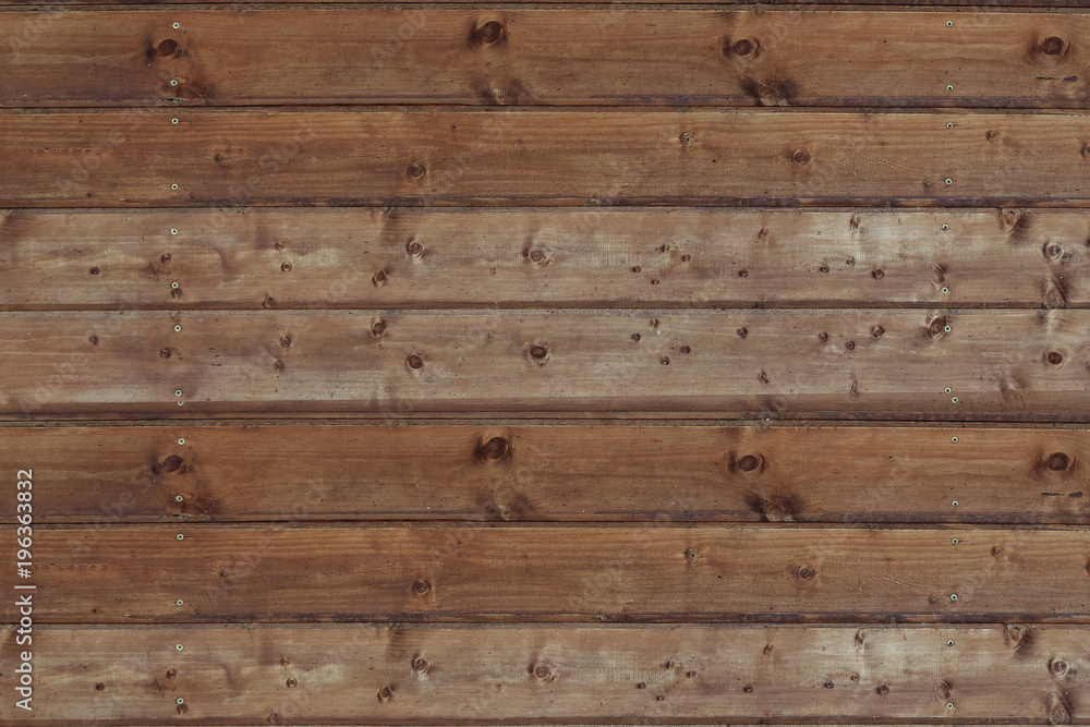 Old wood texture background, brown wood planks.