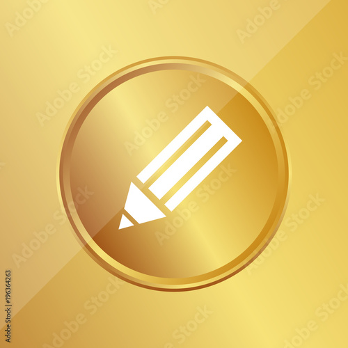 Gold Medaille - Bleistift